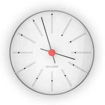 Arne Jacobsen Bankers 时钟 - Ø 120 mm - Arne Jacobsen Clocks