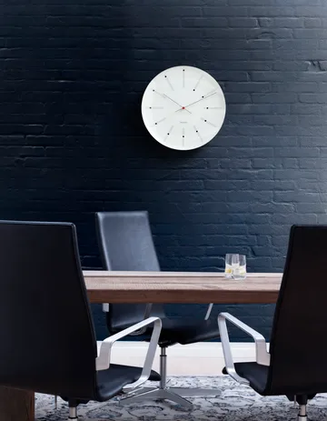 Arne Jacobsen Bankers 时钟 - Ø 290 mm - Arne Jacobsen Clocks
