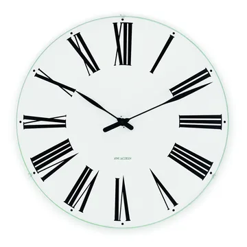 Arne Jacobsen Roman挂墙钟 - 直径16cm - Arne Jacobsen Clocks