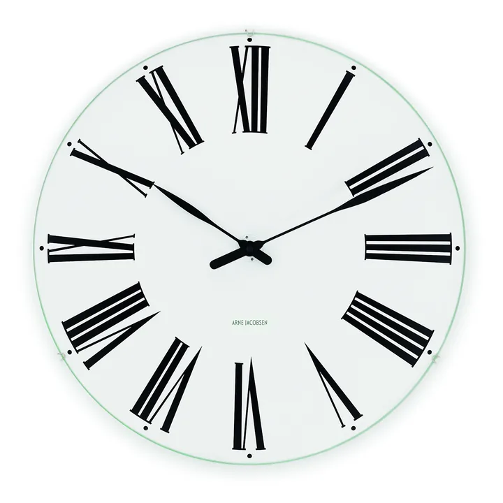 Arne Jacobsen Roman挂墙钟 - 直径29cm - Arne Jacobsen Clocks