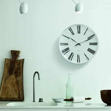 Arne Jacobsen Roman挂墙钟 - 直径48cm - Arne Jacobsen Clocks