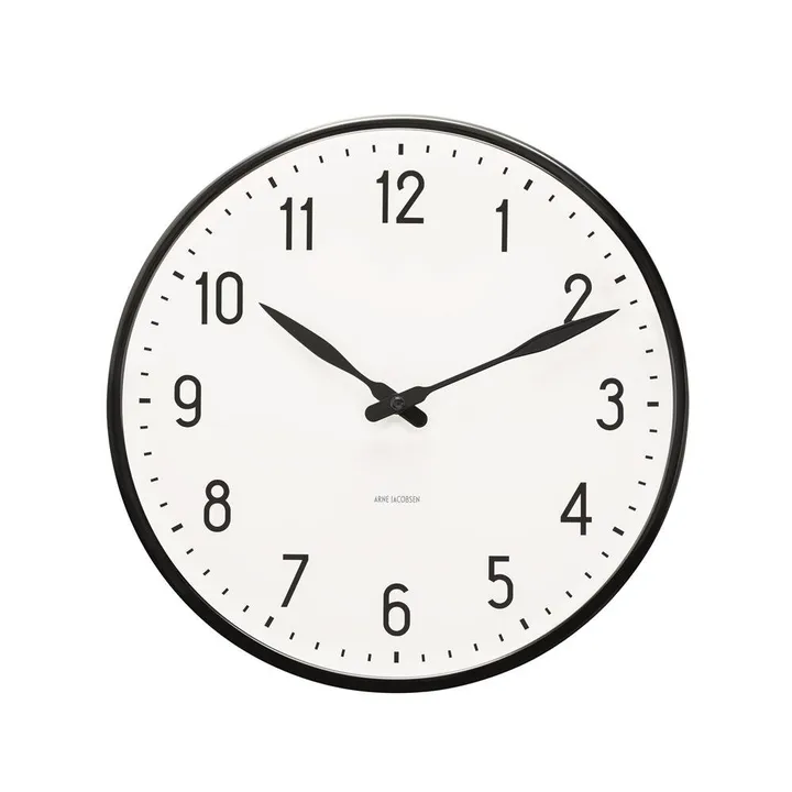 Arne Jacobsen Station挂墙钟 - Ø29cm - Arne Jacobsen Clocks