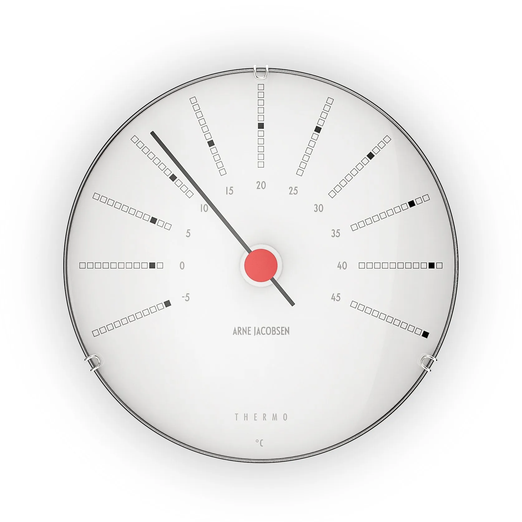Arne Jacobsen 气象站, 温度计 Arne Jacobsen Clocks