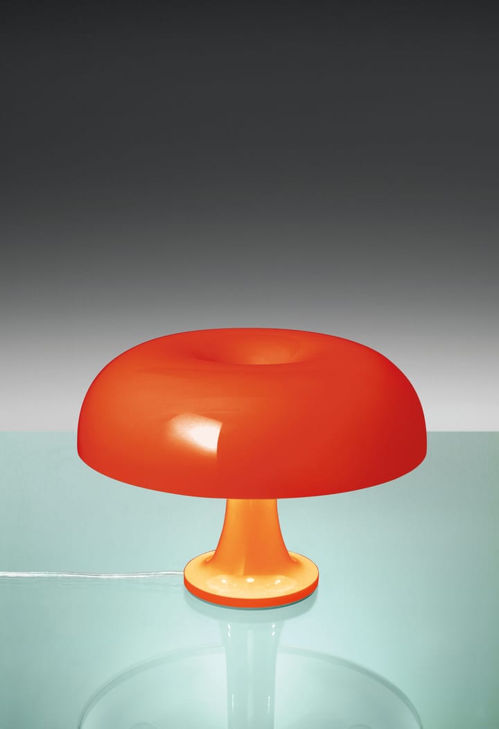 Nessino 蘑菇台灯 Ø32 cm , 橙色 Artemide