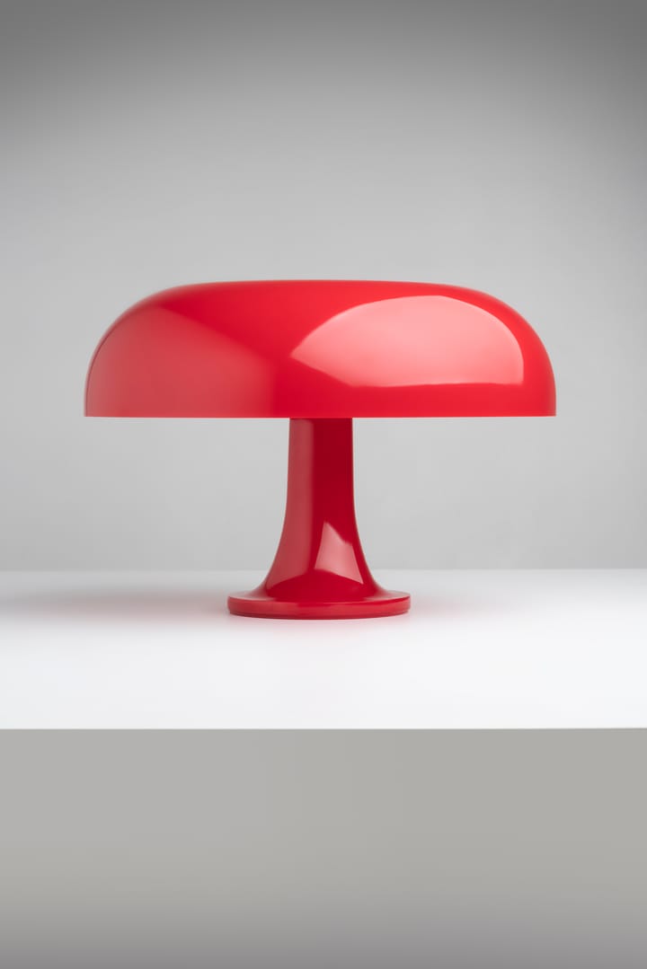 Nessino 蘑菇台灯 Ø32 cm , 红色 Artemide