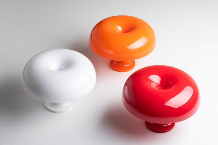 Nessino 蘑菇台灯 Ø32 cm , 红色 Artemide