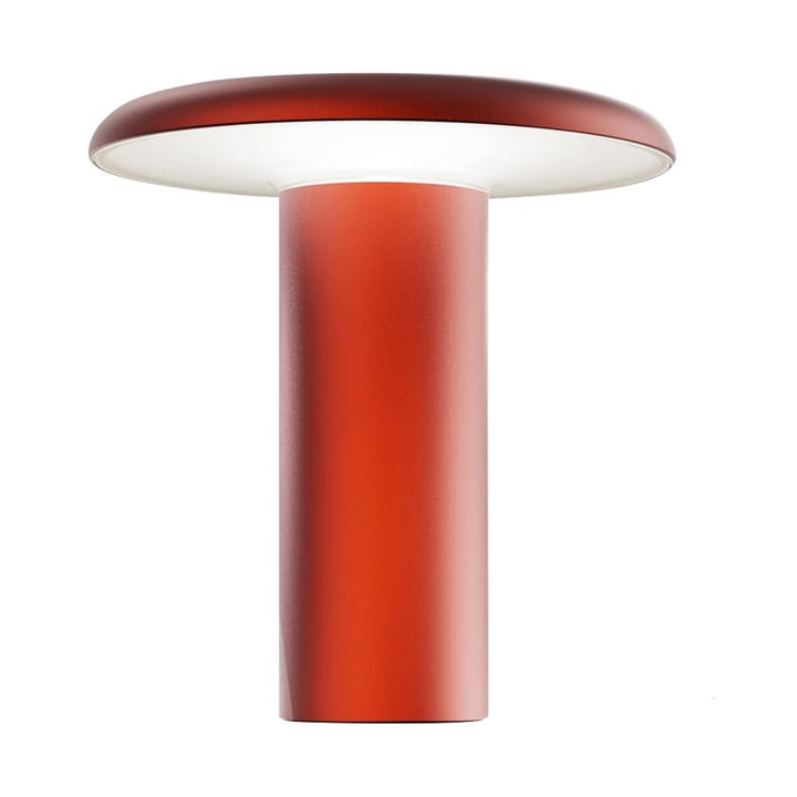 Takku portabel 台灯 19 cm, Anodized 红色 Artemide