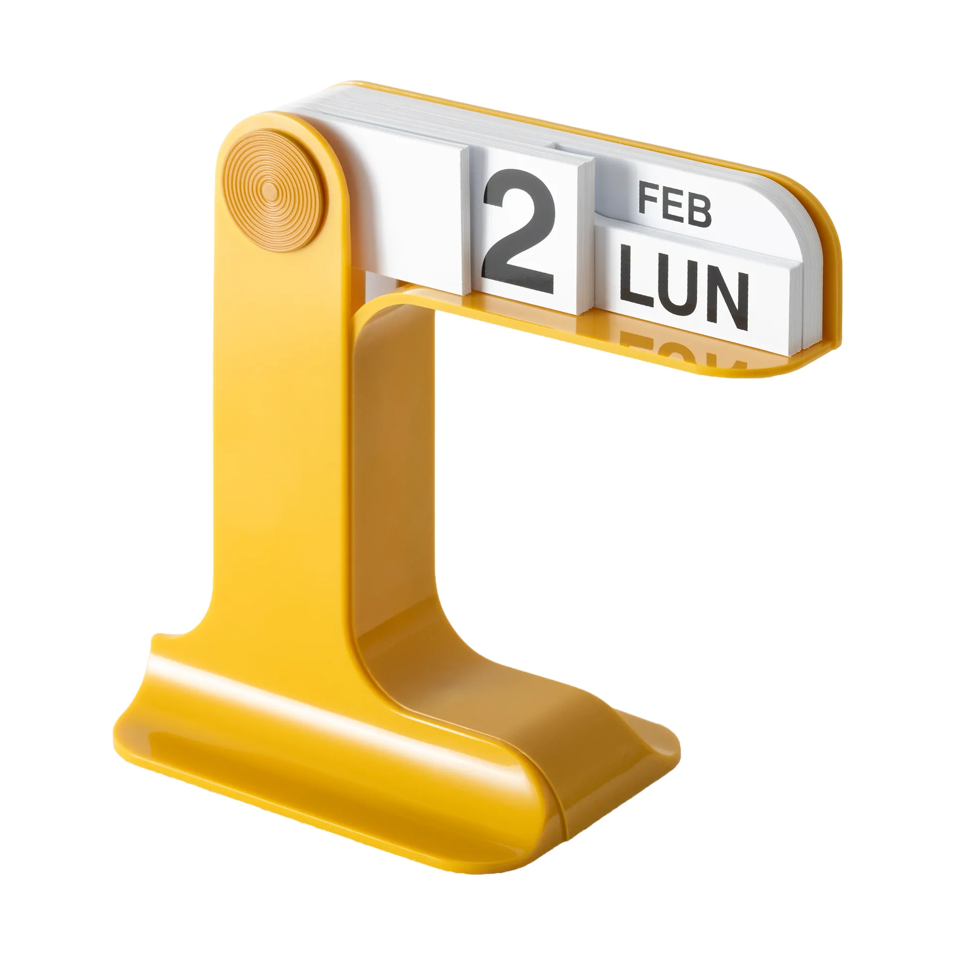 Timor perpetual calendar, 黄色 Artemide
