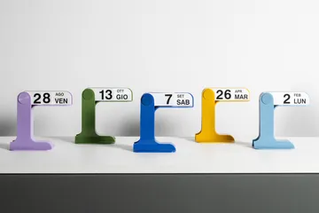 Timor perpetual calendar - 黄色 - Artemide