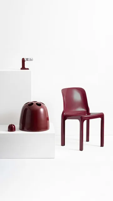 Timor perpetual calendar - 红宝石红色 - Artemide