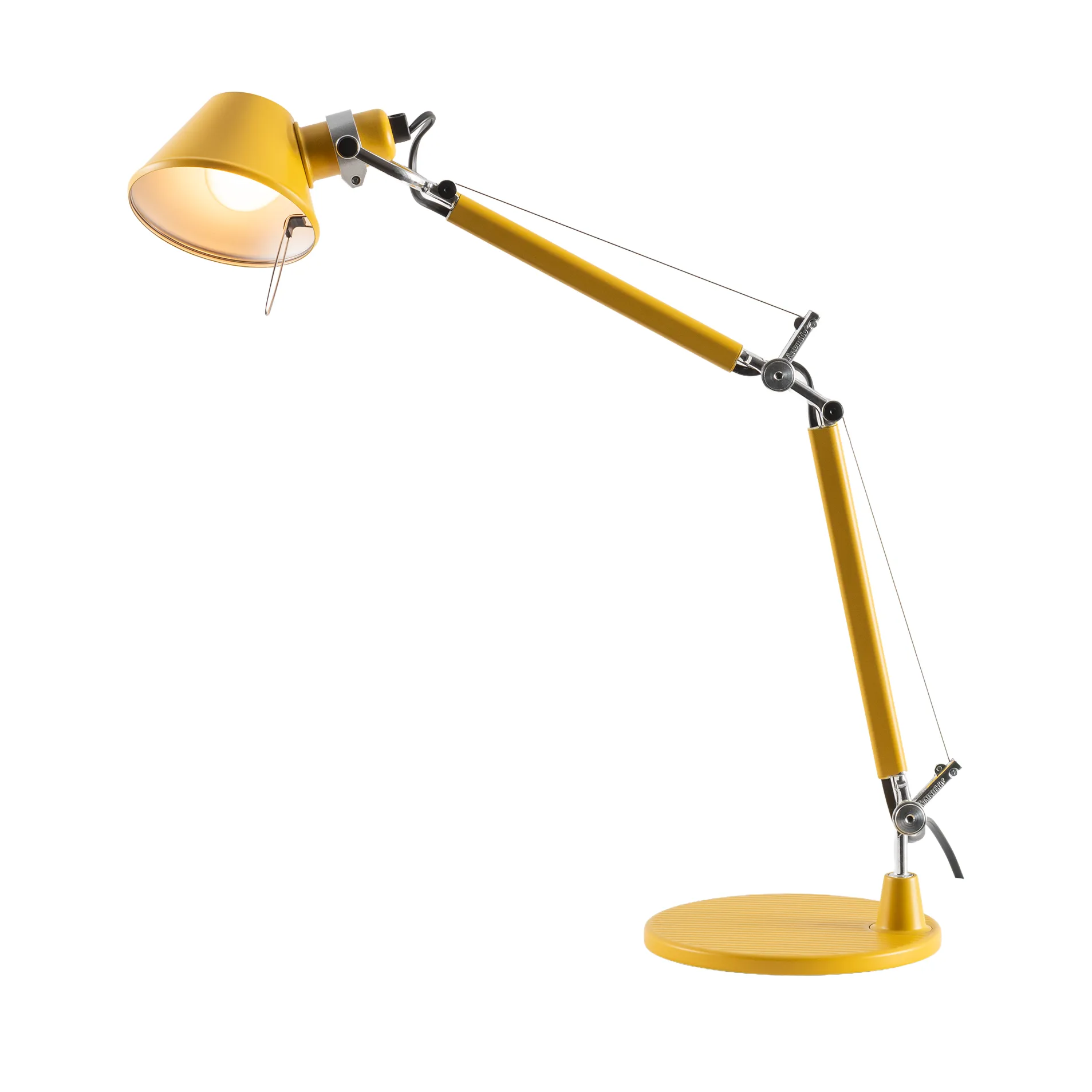 Tolomeo micro 台灯, 黄色 Artemide