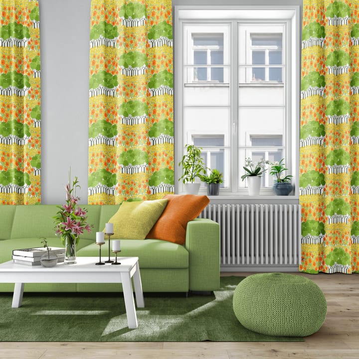 Allé 纺织品, 黄色-绿色 Arvidssons Textil