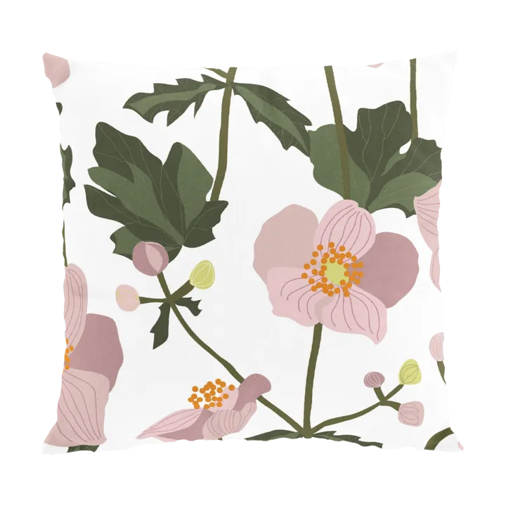 Anemon 抱枕套 47x47cm - 粉色 - Arvidssons Textil