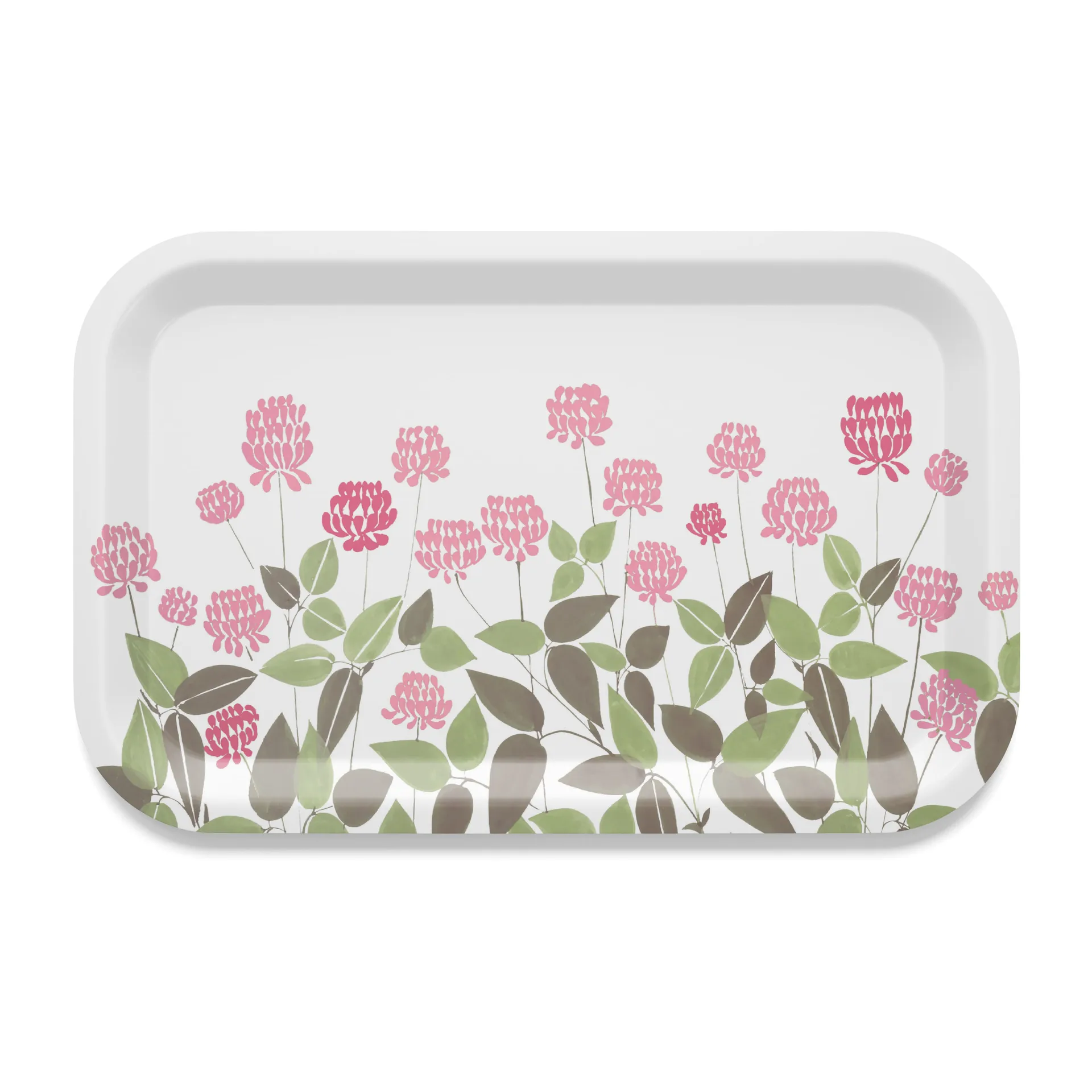 Ängsmark tray 20x27 cm, 绿色-粉色 Arvidssons Textil