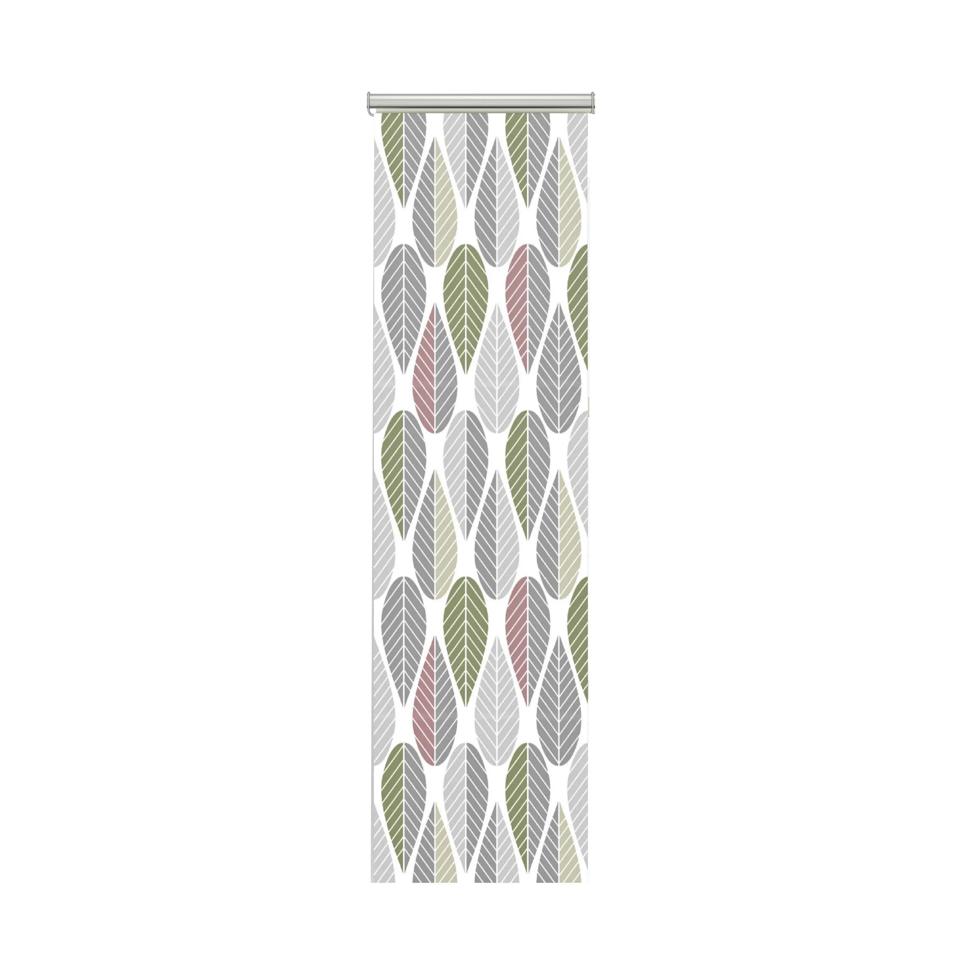 Blader panel 窗帘 两件套装, 粉色 Arvidssons Textil