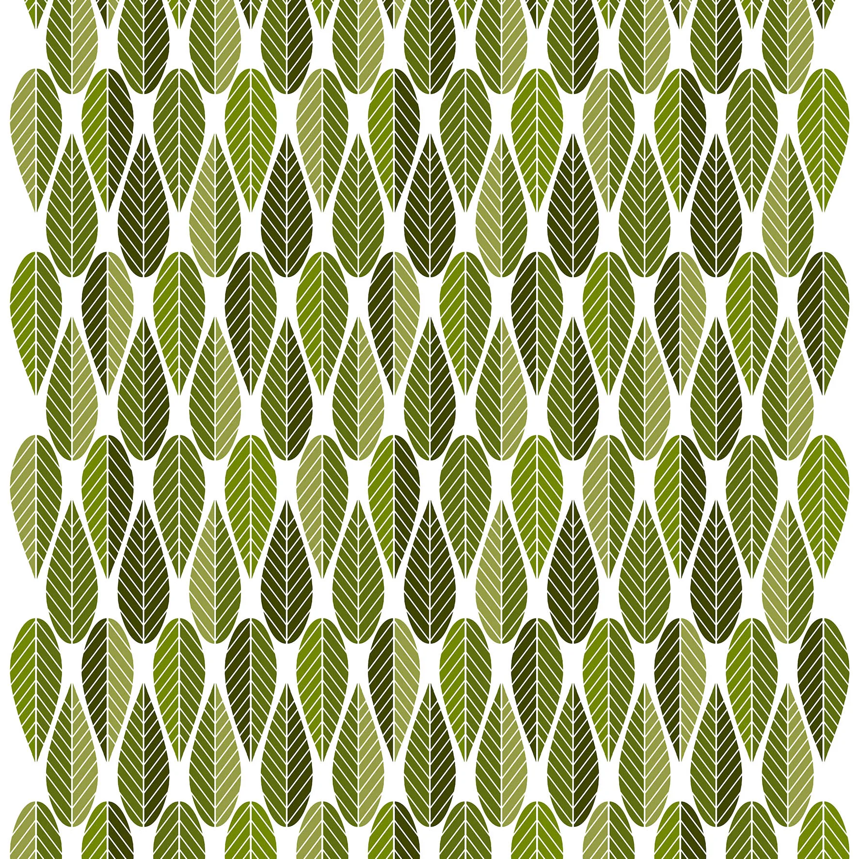 Blader 面料, 绿色 Arvidssons Textil