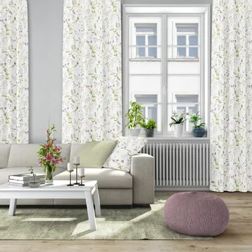 Blomsteryra 抱枕套 47x47cm - 绿色 - Arvidssons Textil