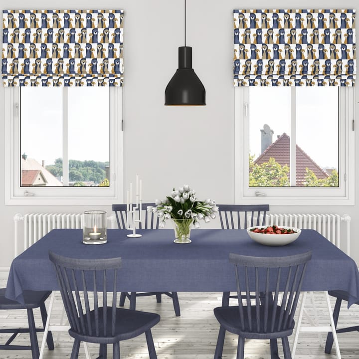 Buster 纺织品 (fabric), 蓝色-米色 Arvidssons Textil
