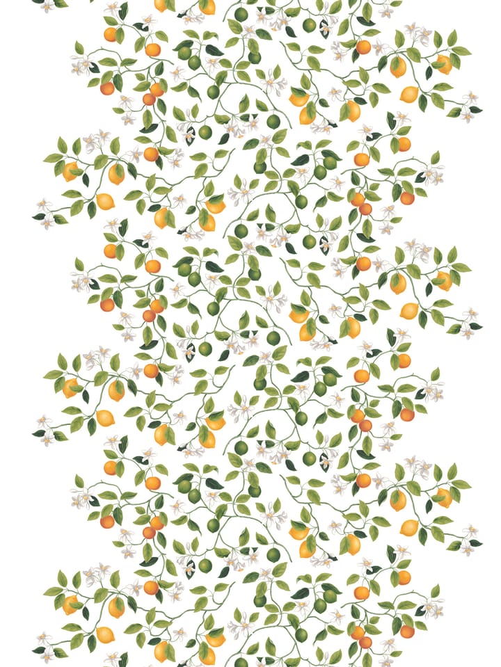 Citrusträdet oilcloth - 绿色-绿色 - Arvidssons Textil