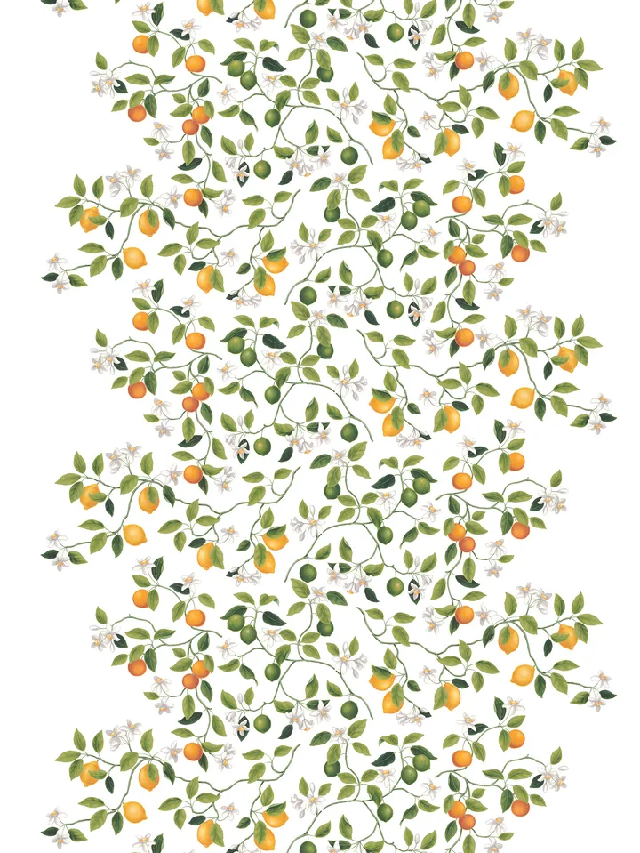 Citrusträdet油布 - 绿色_绿色 - Arvidssons Textil