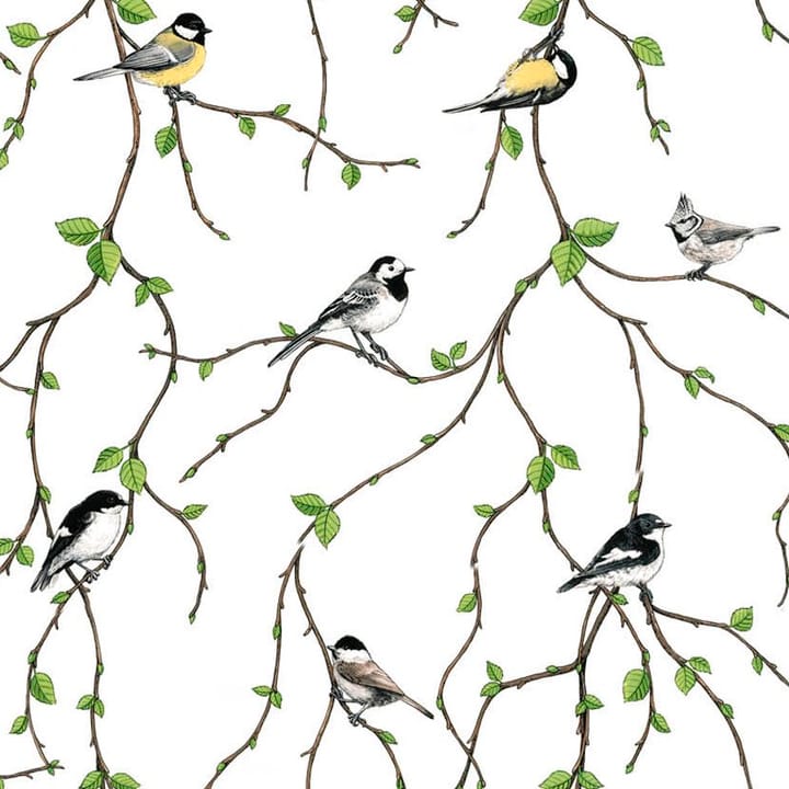 Fågelfest 纺织品 (fabric), multi Arvidssons Textil
