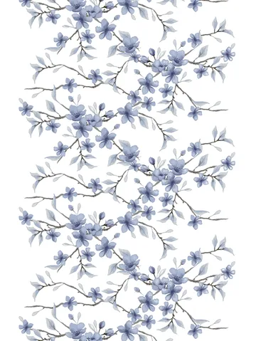 Fägring 纺织品 - 蓝色 - Arvidssons Textil