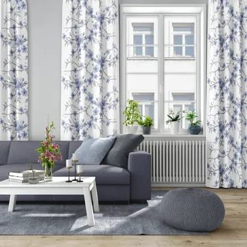 Fägring 纺织品 - 蓝色 - Arvidssons Textil
