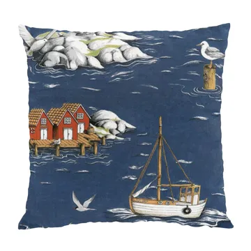 Fiskeskär靠垫套47x47cm - 蓝色 - Arvidssons Textil