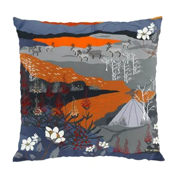 Fjällvandring 靠垫套47x47cm - 橙色 - Arvidssons Textil