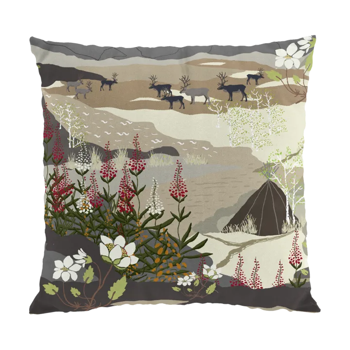 Fjällvandring 靠垫套47x47cm - 米色 - Arvidssons Textil