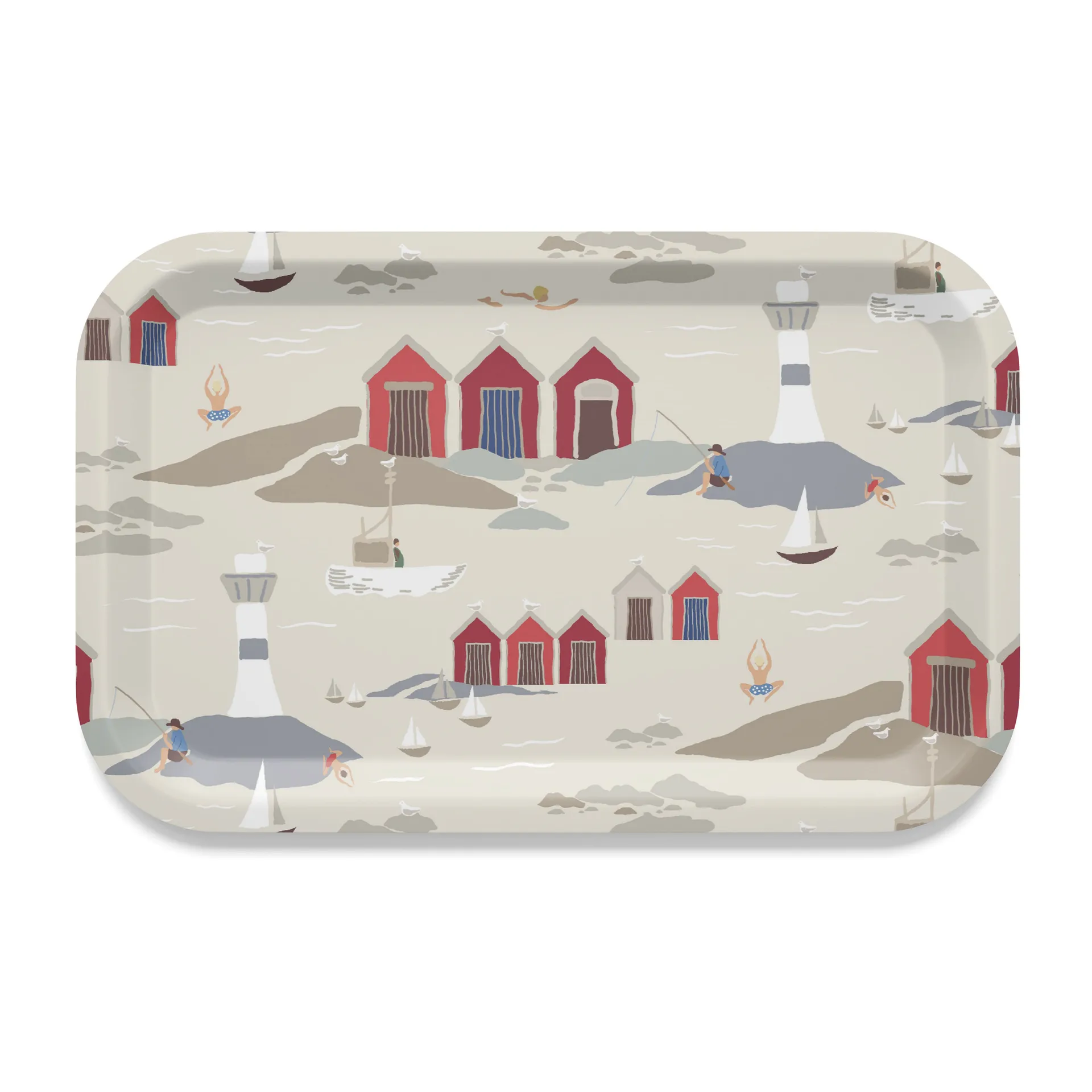 Kust tray 20x27 cm, 米色 Arvidssons Textil
