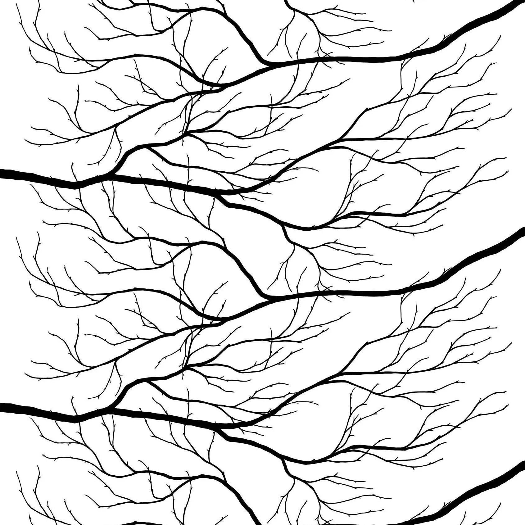 Kvisten 纺织品 (fabric), 黑色-白色 Arvidssons Textil