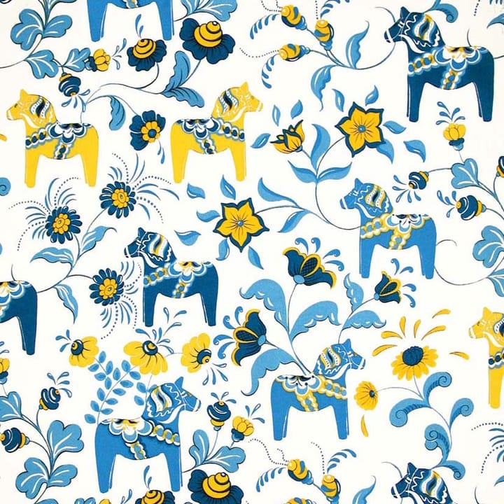 Leksand 油布, 黄色-蓝色 Arvidssons Textil