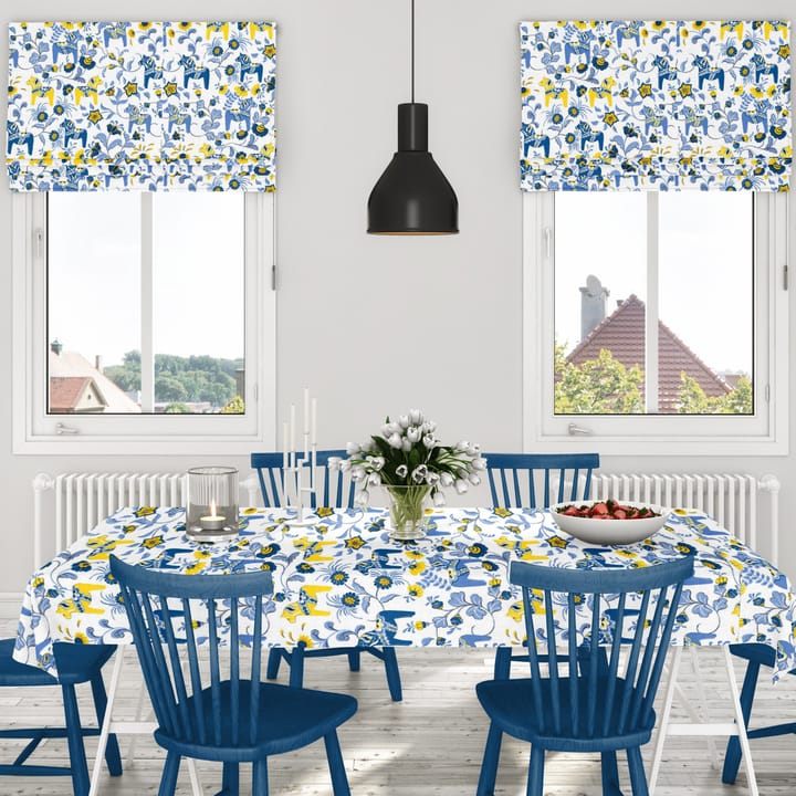 Leksand 油布, 黄色-蓝色 Arvidssons Textil