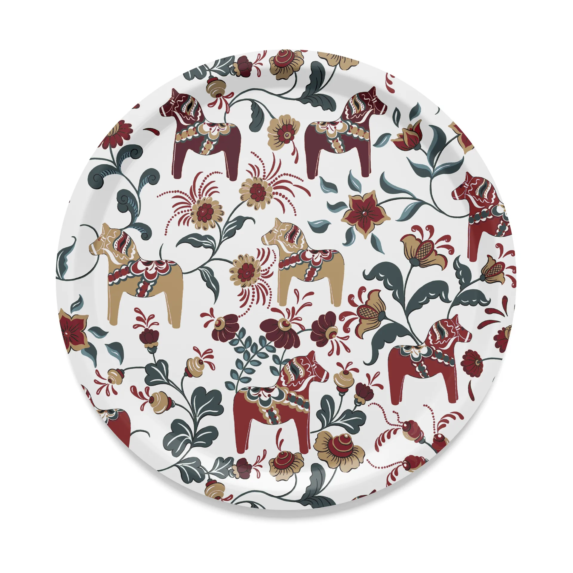 Leksand 托盘 Ø38 cm, 周年纪念版 30 years Arvidssons Textil