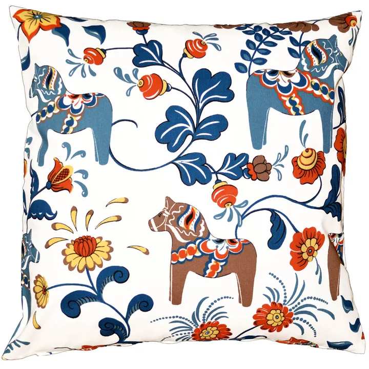 Leksand 靠垫套 - 黄色_橙色 - Arvidssons Textil