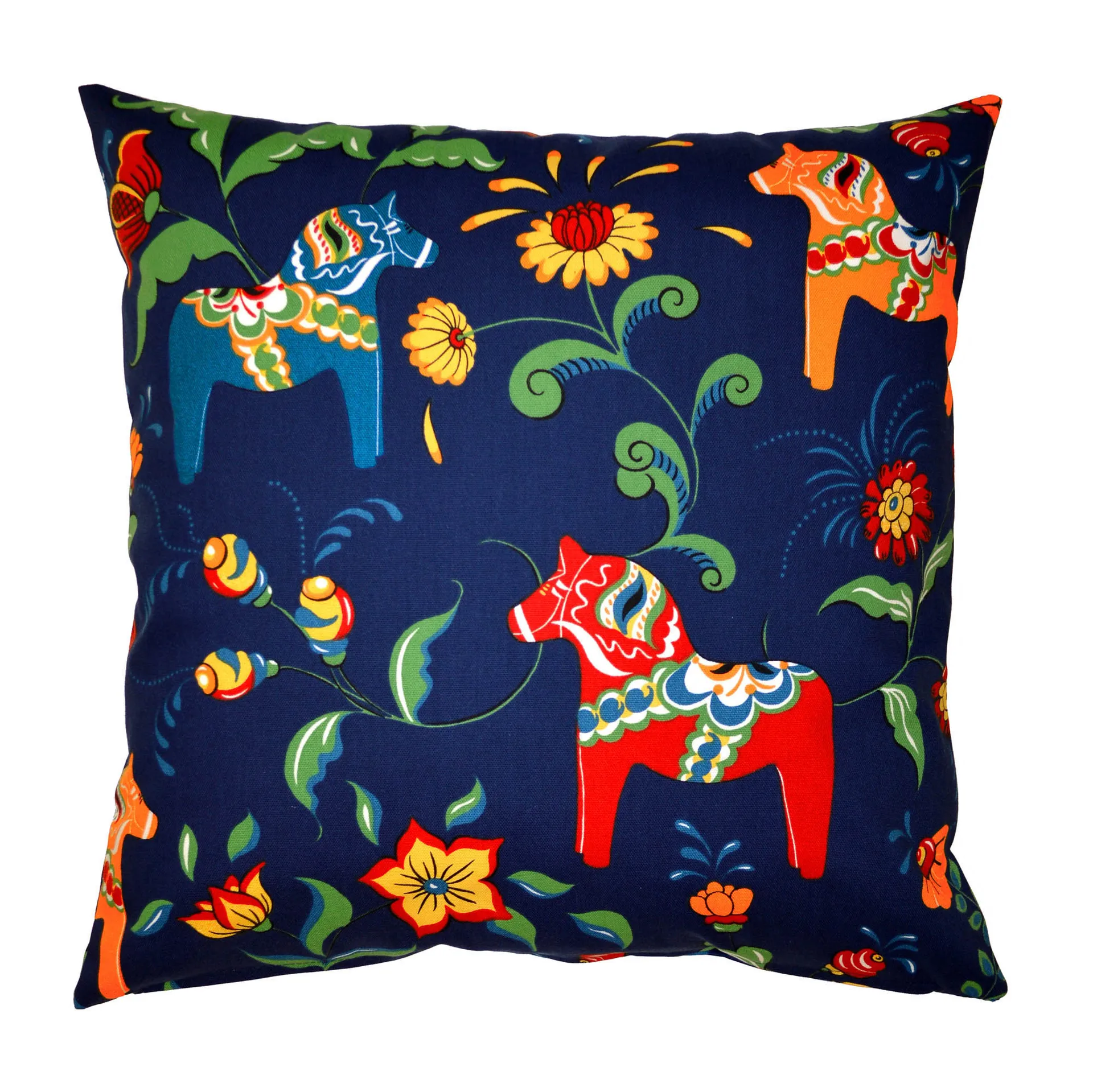 Leksand 靠枕套, 蓝色 Arvidssons Textil