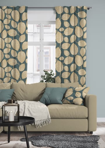 Lyckans blad 纺织品 - Turquoise - Arvidssons Textil