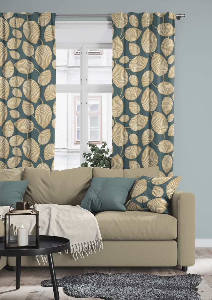 Lyckans blad 纺织品, Turquoise Arvidssons Textil