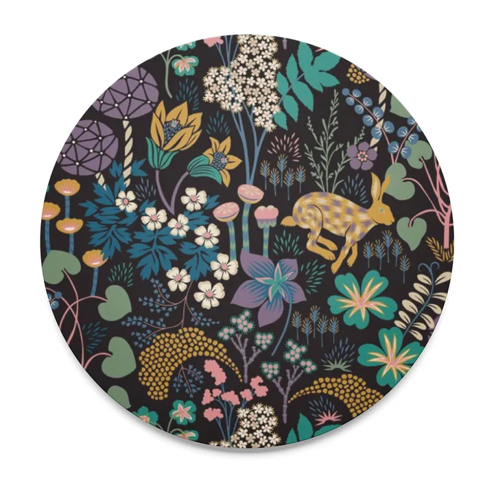 Lyckeflykt 锅垫 Ø21cm - 黑色 - Arvidssons Textil