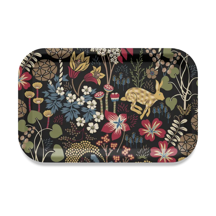 Lyckeflykt 托盘 21x33cm - 红色_棕色 - Arvidssons Textil