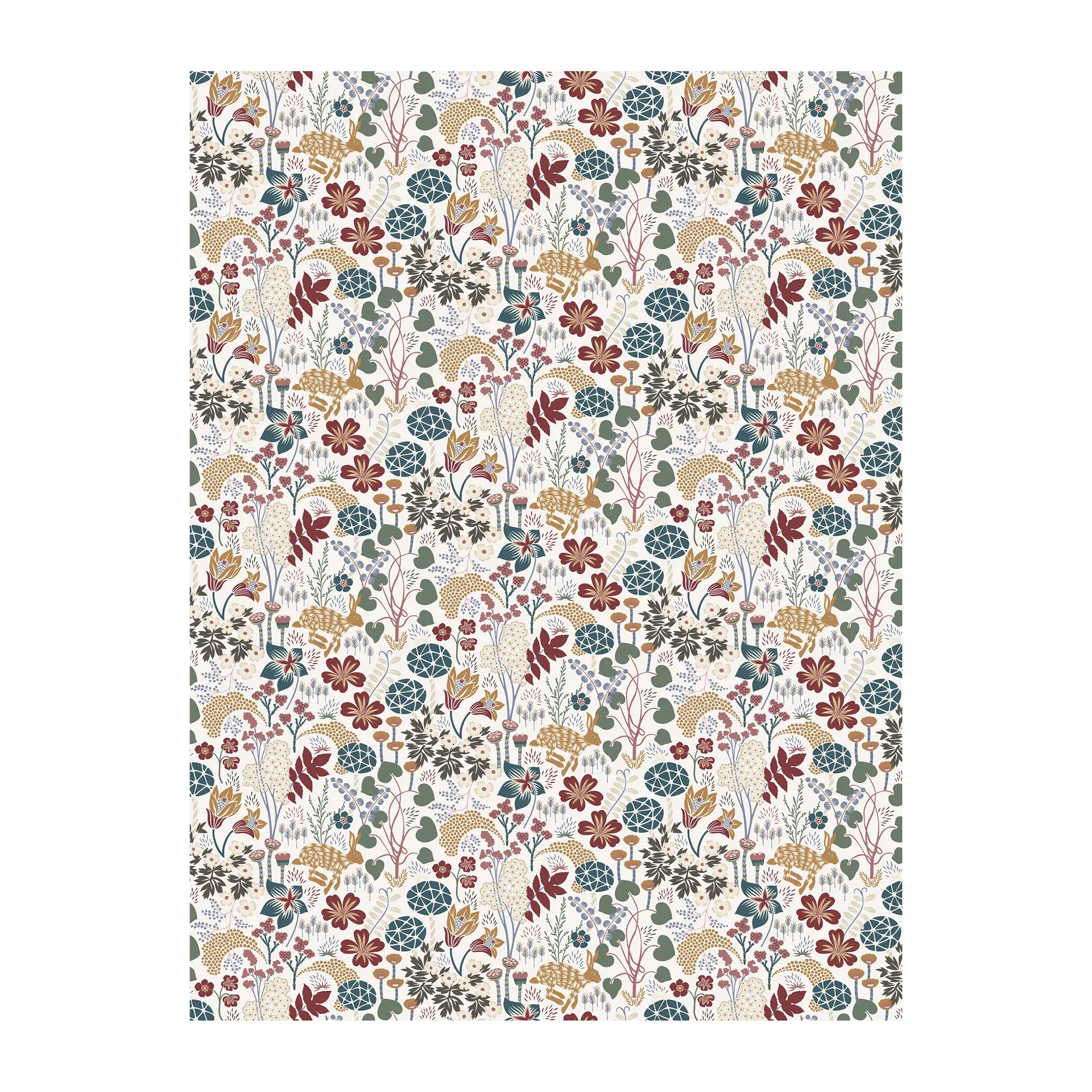 Lyckeflykt 油布, Rust-棕色 Arvidssons Textil