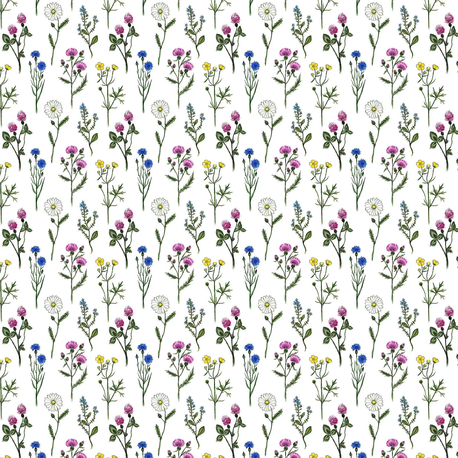 Midsommar 面料, 多色 Arvidssons Textil