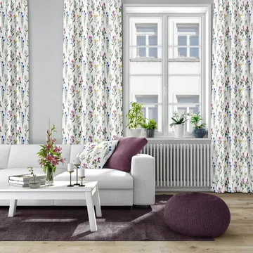 Midsommar 面料 - 多色 - Arvidssons Textil