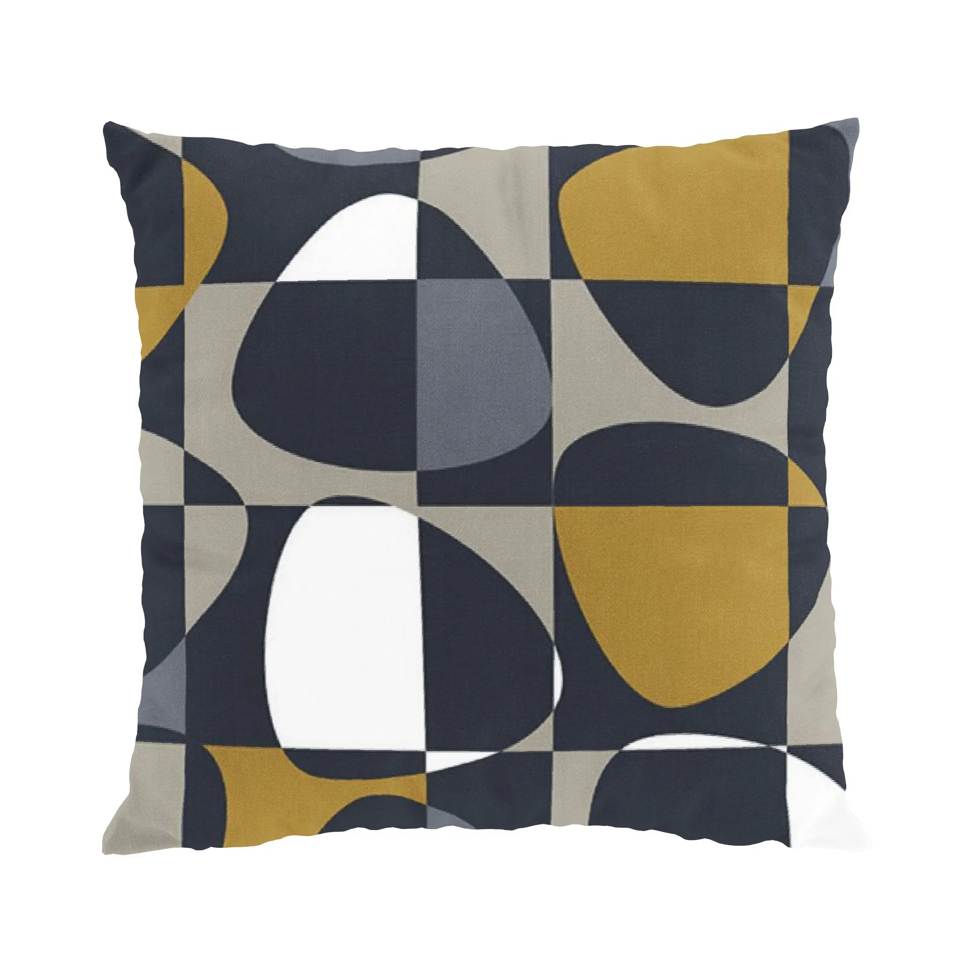 Mosaik 靠垫套47x47cm, 深灰色 Arvidssons Textil