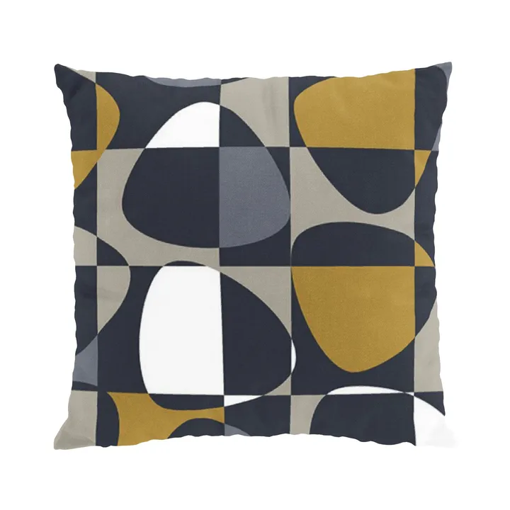 Mosaik 靠垫套47x47cm - 深灰色 - Arvidssons Textil