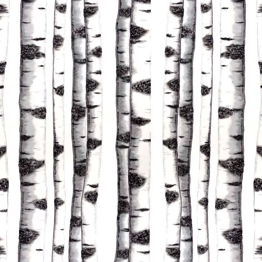 Skogsbryn 纺织品 (fabric), 灰色 Arvidssons Textil
