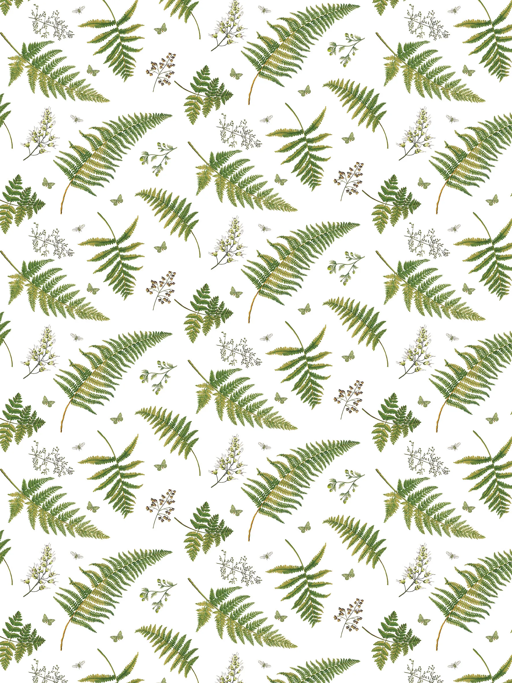 Stensöta面料, 绿色 Arvidssons Textil