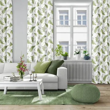 Stensöta面料 - 绿色 - Arvidssons Textil