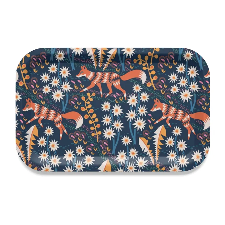 Stjärnspeja 托盘 21x31cm - 深蓝色 - Arvidssons Textil
